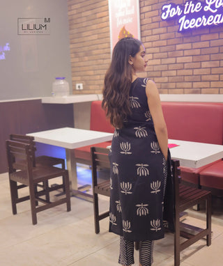 Comfortable Sleeveless Cotton Co-ords Set