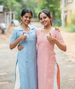 Lightweight breathable cotton kurti for women