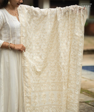 Premium organza Onam festival outfit