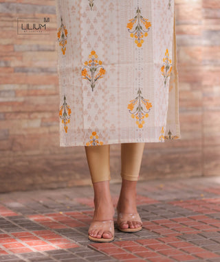 Lined everyday cotton kurti – sleeve detail