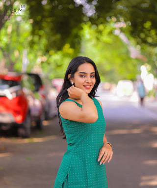 Stylish summer handloom cotton co-ords outfit