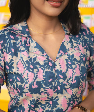 Stylish Berry Bloom co-ords with pockets