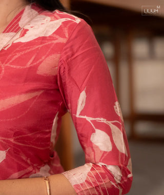 3/4 Sleeve Muslin Kurti