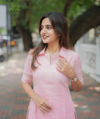 Stylish women’s co-ords with elbow sleeve design