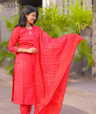 Breathable cotton 3 piece set for everyday wear