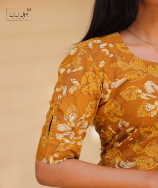 Golden Marigold Cotton Co-Ord Set
