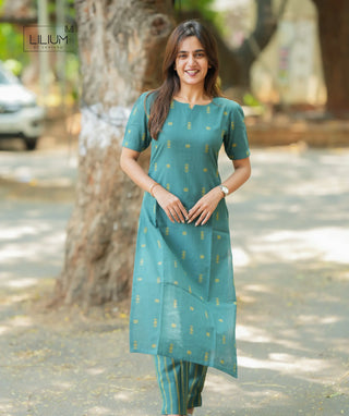 Lagoon Grove handloom cotton co-ords set