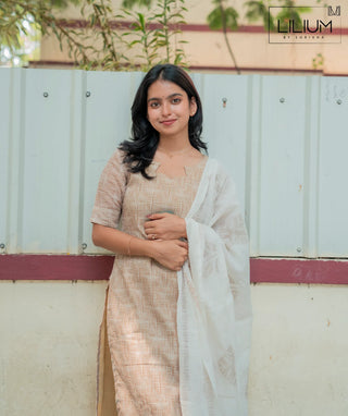 Women’s casual wear kurti in Sunlit Grace color