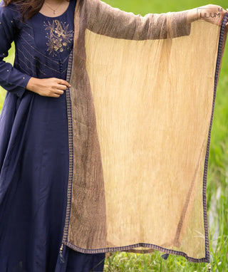 Comfortable casual wear silk kurti 3 piece set