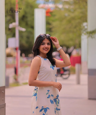 Comfortable pastel maxi dress for women
