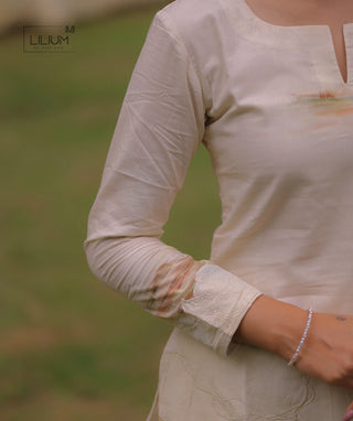 Comfortable cotton kurti set with elegant design