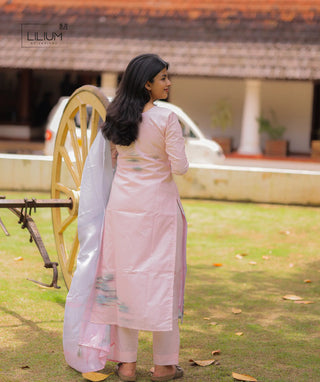 Comfortable soft cotton kurti outfit for women
